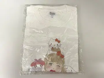 미사용 산리오 키티 코지마 마코 콜라보 T셔츠