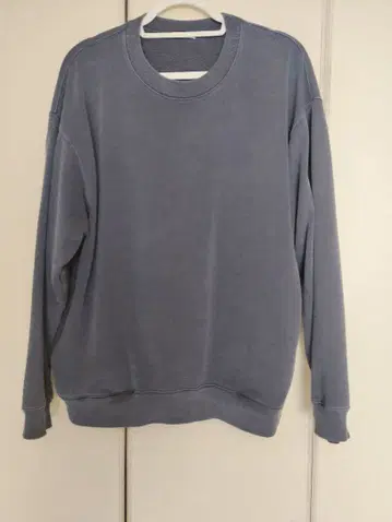 BAYFLOW LIVELY 피그먼트 맨투맨 풀오버 L