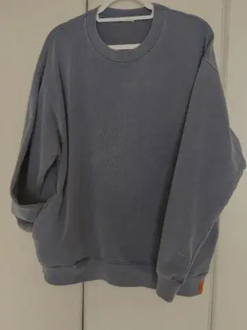 BAYFLOW LIVELY 피그먼트 맨투맨 풀오버 L