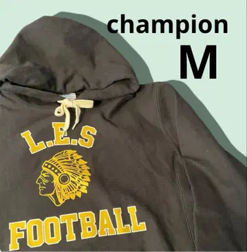 [ 챔피온 ] 새상품 champion 리버스 위브 후드티 블랙 M