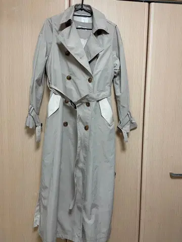 Risley 멀티웨이 튤 장식 트렌치코트