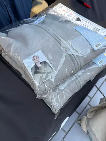 SEVENTEEN 월드 투어 NEW 집업 후디 그레이 M