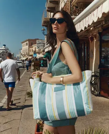 알로하 컬렉션 리버서블 토트백