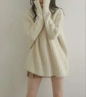 ACYM 니트 Oversize loose neck 오버 사이즈 루즈