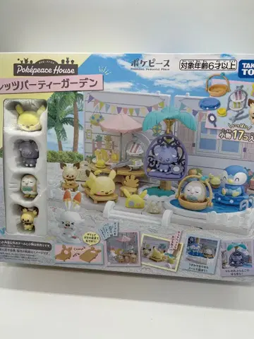 [ 새상품 ] 포켓몬 포켓피스 하우스 레츠 파티 정원