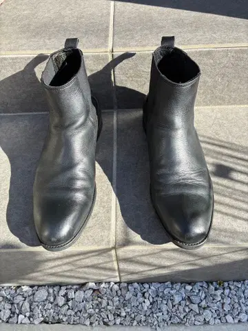 [ 새상품급 ] RIGDE 사이드 고어 부츠 가죽 27.0