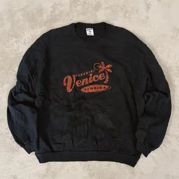 JERZEES 맨투맨 트레이닝복 블랙 남성용 L 사이즈 USA 구제 의류