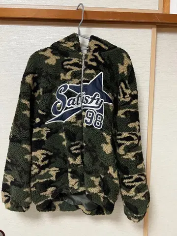 카모플라쥬 플리스 자켓 Satisfy 98