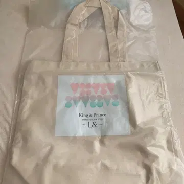 King & Prince 콘서트 토트백 미사용 미개봉 새상품