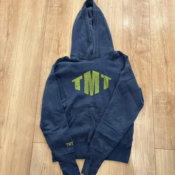 TMT 네이비 후드 부착 후드티