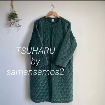 TSUHARU 츠하루 바이 사만사 모스모스 퀼트 코트