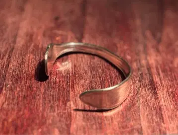 실버 오픈 엔드 뱅글