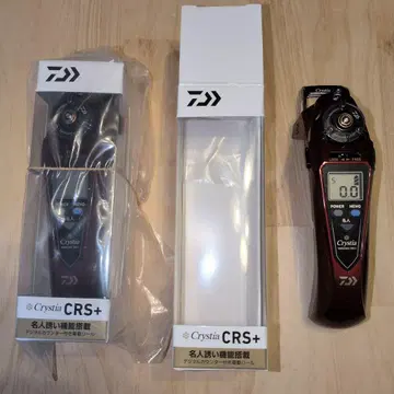 DAIWA Crystia CRS+ 레드 빙어 릴 2개 세트