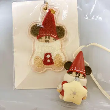 디즈니 캡슐 토이 와펜 키체인 리루린린 세트