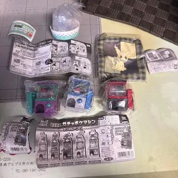 포켓몬 가챠가챠 5개