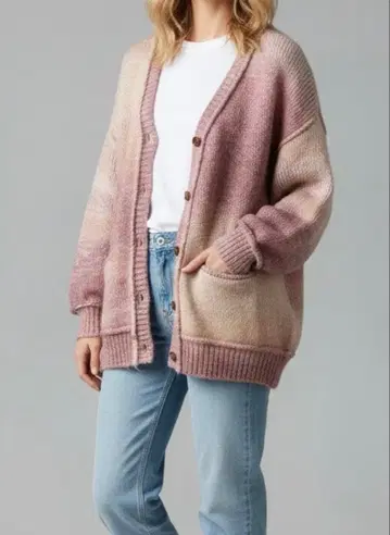 Kastane 그라데이션 컬러 긴팔 가디건 F 사이즈