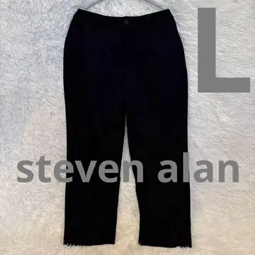 steven alan 블랙 슬랙스 모 87%