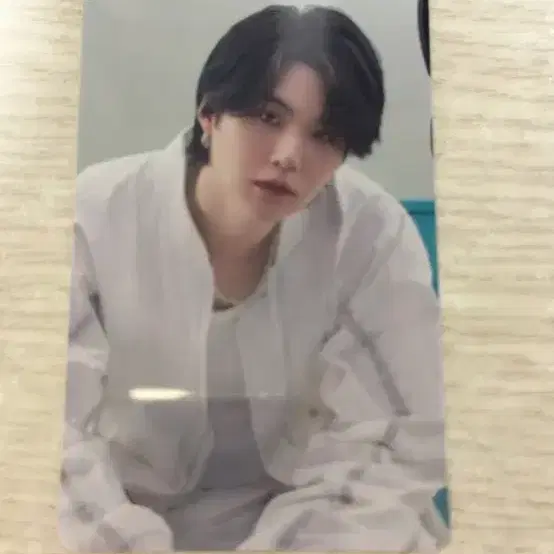 방탄 슈가 민윤기 일본 뮤비위크 퍼투댄 특전 포카