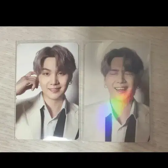 방탄 슈가 민윤기 더팩트 포카