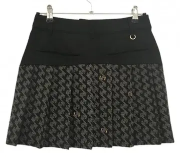 레저렉션 뒷트임 플리츠 스커트 M