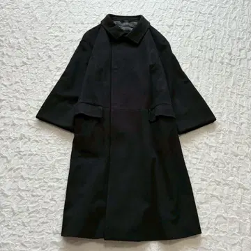 갤러리 비 캐시미어 100% 롱 코트 1 일본제 히요쿠 버튼