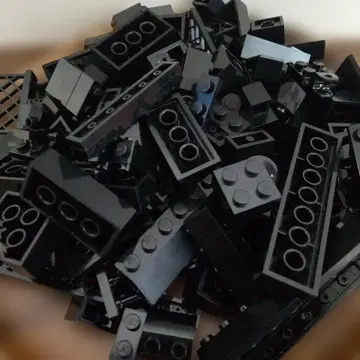 LEGO 레고 블랙 컬러 블록 부품 묶음 판매