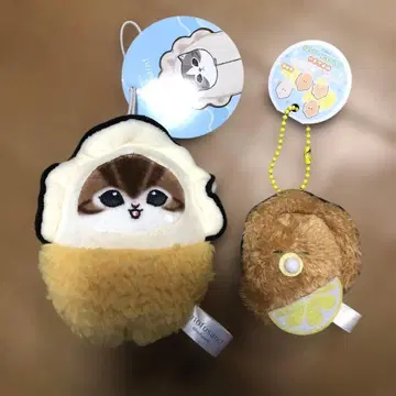 mofusand 카키냥푸냐푸냐 마스코트, 동그란 눈의 카키 플라이 2점