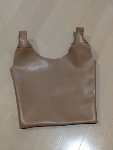 RafiCaro 라피카로 브라운 가죽 토트백