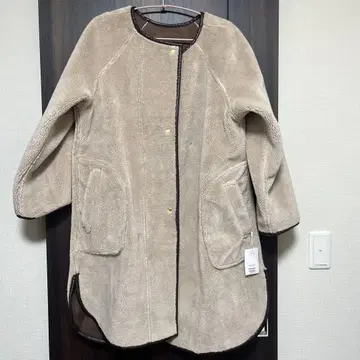 내추럴 꾸뛰르 리버서블 아우터 보아 아우터 [ 메루카리 시 한정 가격 ]