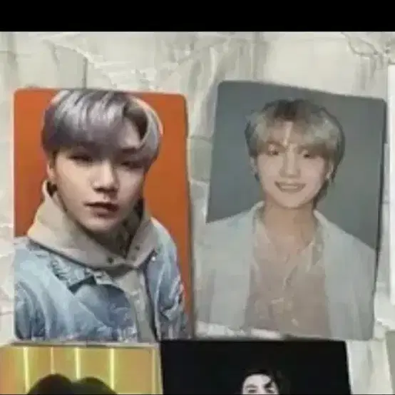 방탄 슈가 민윤기 콜렉터즈 포카 일괄