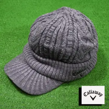 캘러웨이 골프 니트 캡 [ 그레이 ] 새상품급!