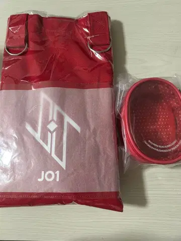 JO1 GiGO 토트백 봉제 인형 파우치 세트