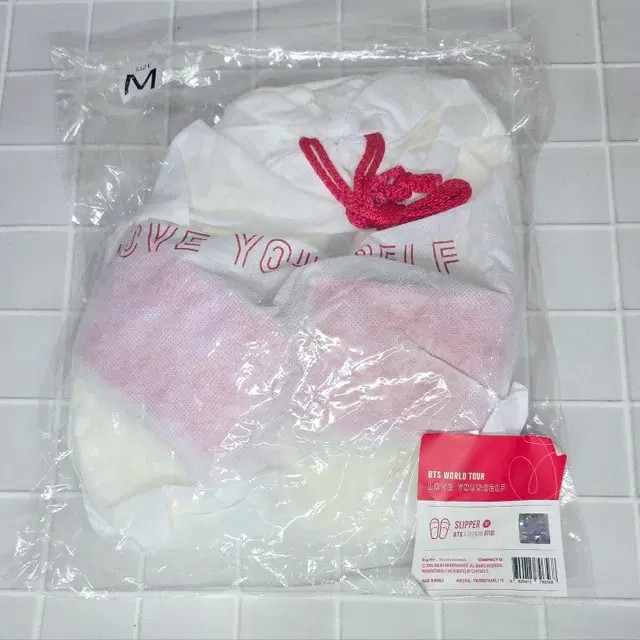BTS LYS tour  slippers 방탄 럽유셀 투어 슬리퍼 미개봉