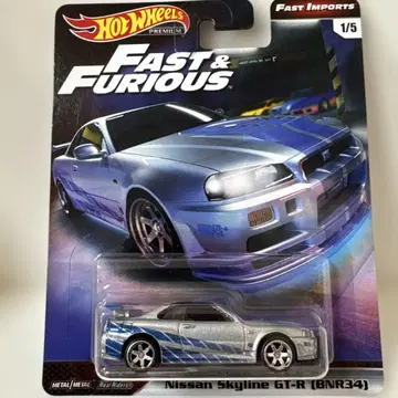 핫휠 닛산 스카이라인 GT-R (BNR34)
