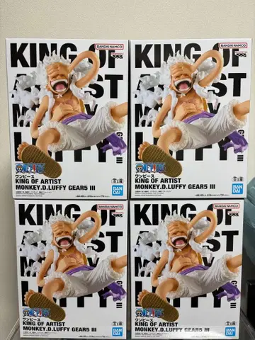 KING OF ARTIST 몽키 D 루피 GEAR III 4체 세트