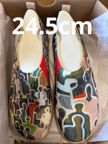 [UIN] 슬립온 로퍼 슬립온 아트 여행 신발 발볼 넓은 신발