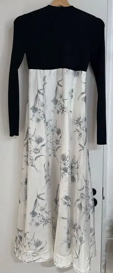 새상품 MERCURYDUO 플라워 도킹 코르셋 니트 원피스 M