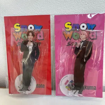 Snow World 아크릴 스탠드 사쿠마 다이스케 미야타테 료타