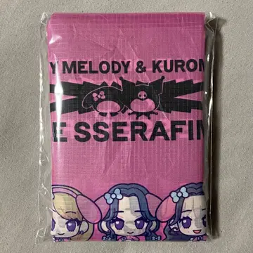 LE SSERAFIM 마이멜로디&쿠로미 오리지널 에코백