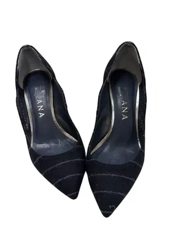 일본제 다이애나 DIANA 22.5cm 네이비 하이힐