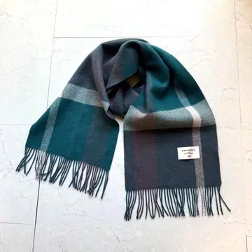 새상품급 SHIPS 더블 페이스 캐시미어 머플러 PURE CASHMERE