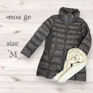 noa-ge 다크 그레이 다운 자켓 M 사이즈