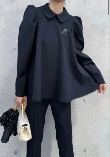 Ame no chi Hare 컴포트 플레어 블라우스