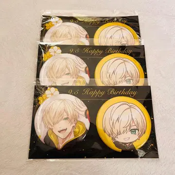 전국ALIVE 센아라 다테 마사무네 캔뱃지 세트