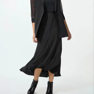 머메이드 스커트 (블랙)