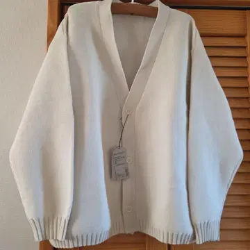 MUJILabo V넥 가디건 M