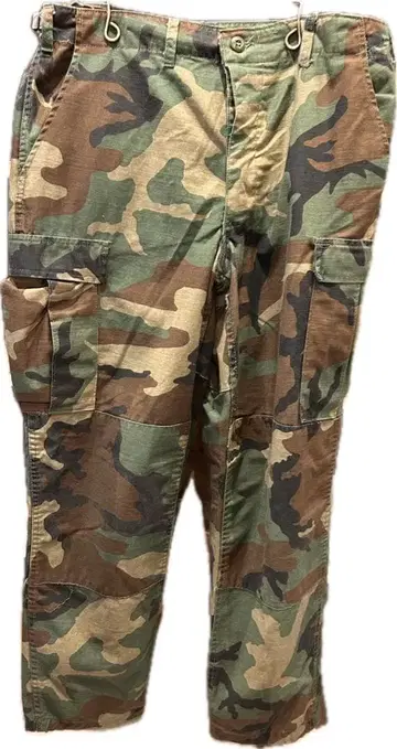 USA 실물 80s~90s BDU 카고 팬츠 우드랜드 M-R 미군