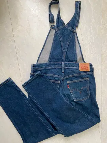리바이스 다크 블루 오버롤