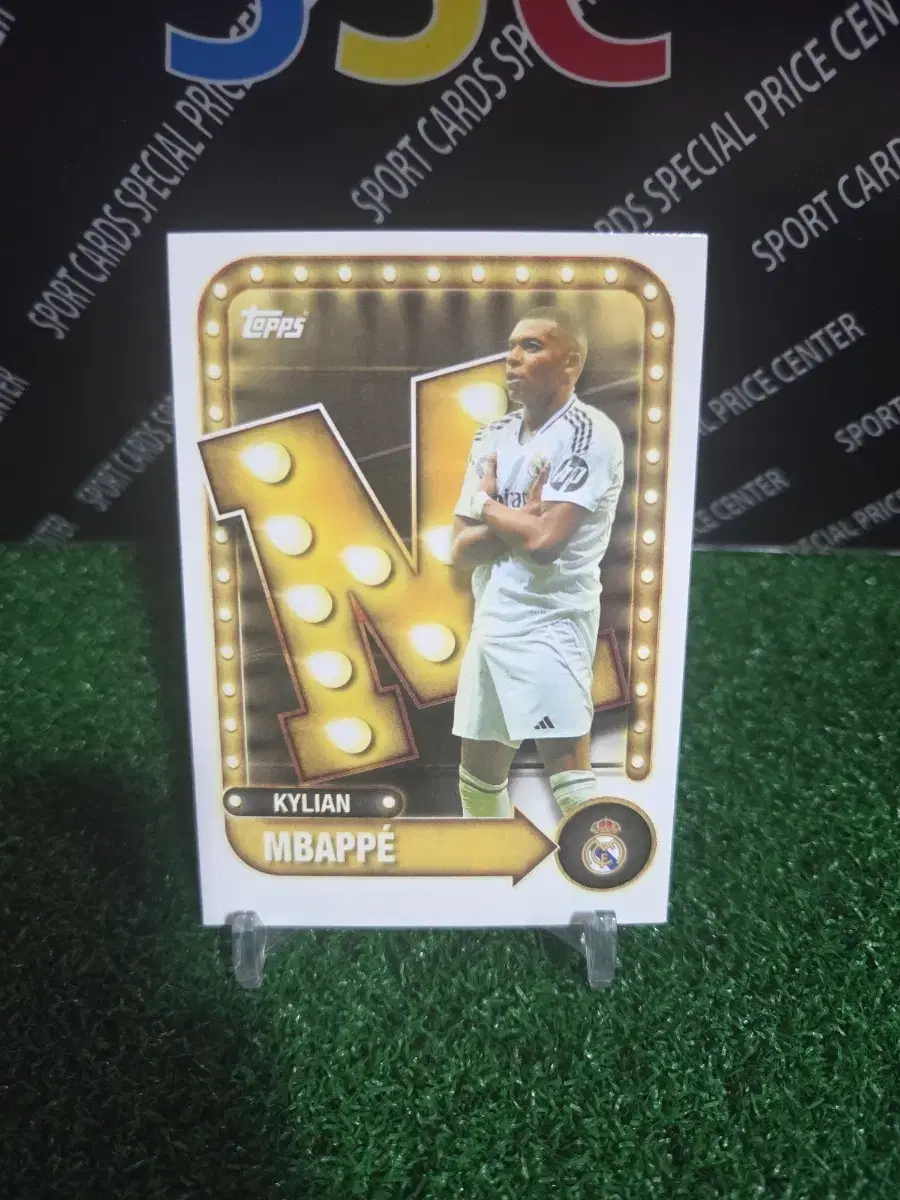 25탑스 레알마드리드 킬리안 음바페 인서트 축구카드!!