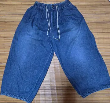 Sillage 서큘러 팬츠 데님